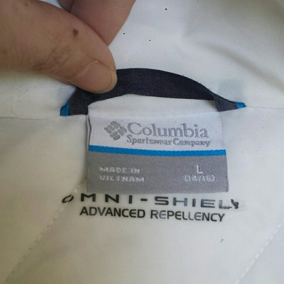 Columbia Girls Powder Lite Jacket Large 14/16 EUC - Picture 7 of 8